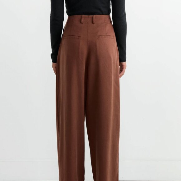 Shaina Mote Man Pant in Chocolate - Picture 3 of 5